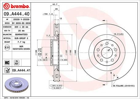 Magneti Marelli 360406106800 - Тормозной диск autospares.lv