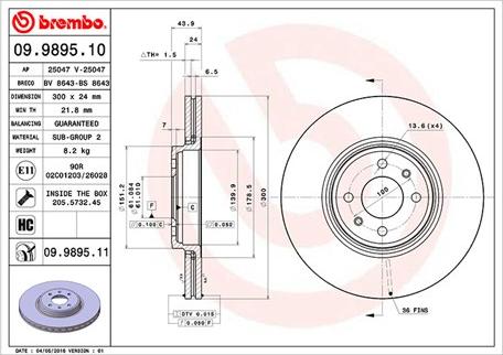 Magneti Marelli 360406106700 - Тормозной диск autospares.lv