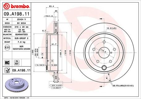 Magneti Marelli 360406119701 - Тормозной диск autospares.lv