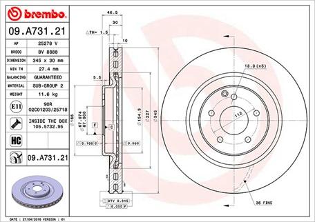 Magneti Marelli 360406114501 - Тормозной диск autospares.lv