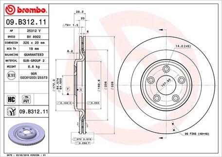 Magneti Marelli 360406111601 - Тормозной диск autospares.lv