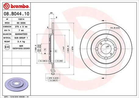 Magneti Marelli 360406111000 - Тормозной диск autospares.lv