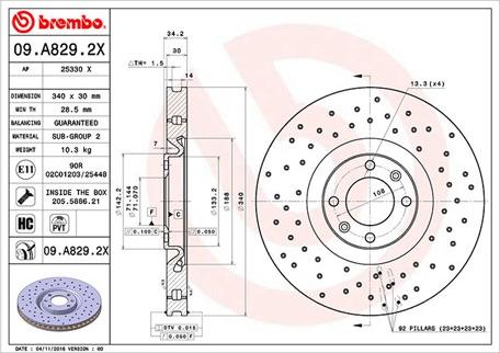 Magneti Marelli 360406113902 - Тормозной диск autospares.lv