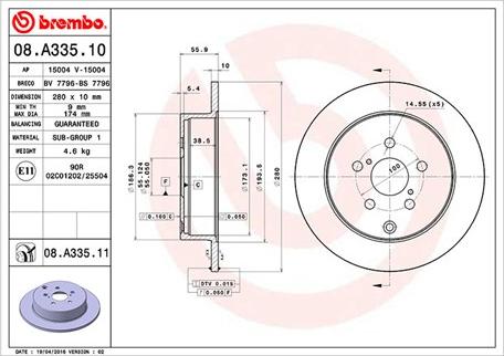 Magneti Marelli 360406112500 - Тормозной диск autospares.lv