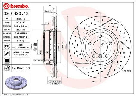 Magneti Marelli 360406132804 - Тормозной диск autospares.lv