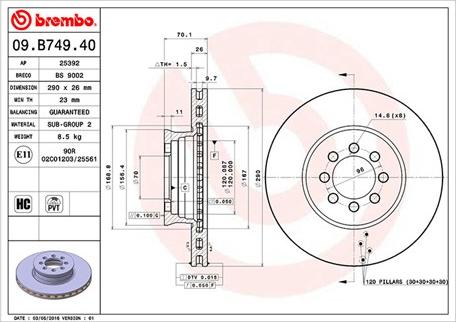 Magneti Marelli 360406124800 - Тормозной диск autospares.lv