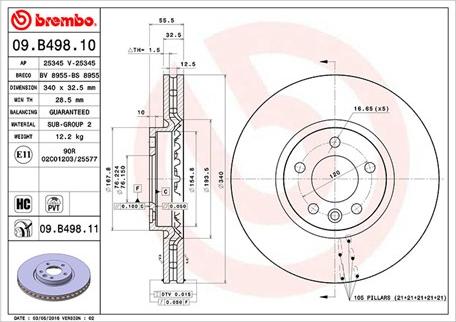 Magneti Marelli 360406125600 - Тормозной диск autospares.lv