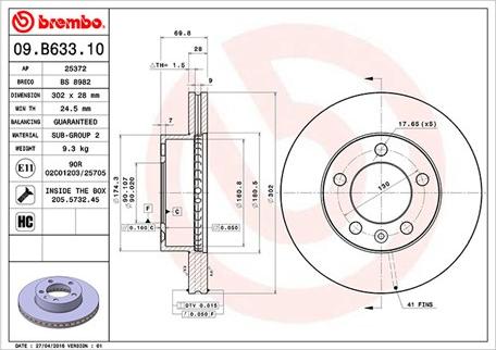 Magneti Marelli 360406121100 - Тормозной диск autospares.lv