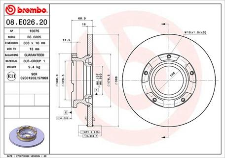 Magneti Marelli 360406174400 - Тормозной диск autospares.lv