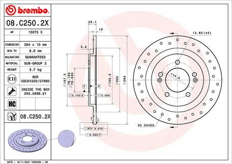 Magneti Marelli 360406175502 - Тормозной диск autospares.lv