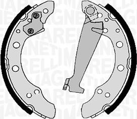 Magneti Marelli 360219196625 - Тормозные башмаки, барабанные autospares.lv