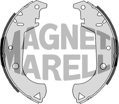 Magneti Marelli 360219198361 - Тормозные башмаки, барабанные autospares.lv