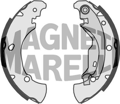 Magneti Marelli 360219192168 - Тормозные башмаки, барабанные autospares.lv