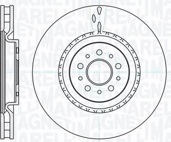 Magneti Marelli 361302040432 - Тормозной диск autospares.lv