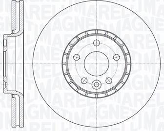 Magneti Marelli 361302040594 - Тормозной диск autospares.lv