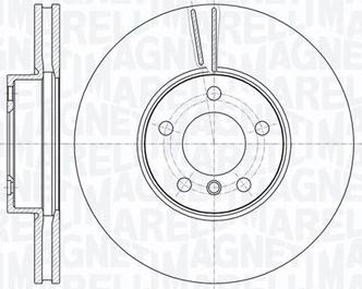 Magneti Marelli 361302040500 - Тормозной диск autospares.lv