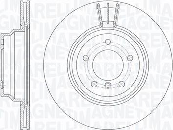 Magneti Marelli 361302040514 - Тормозной диск autospares.lv