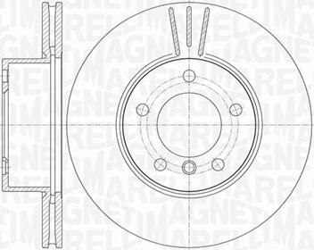 Magneti Marelli 361302040518 - Тормозной диск autospares.lv