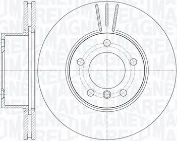 Magneti Marelli 361302040678 - Тормозной диск autospares.lv