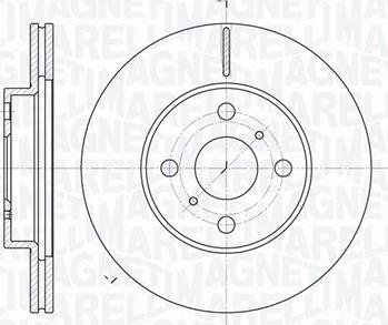 Havam HP57966 - Тормозной диск autospares.lv