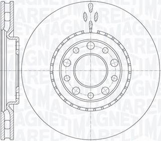 Magneti Marelli 361302040146 - Тормозной диск autospares.lv