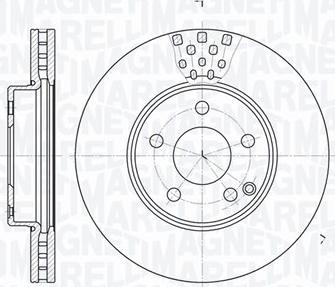 Remy RAD1279 - Тормозной диск autospares.lv