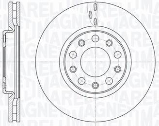 Magneti Marelli 361302040112 - Тормозной диск autospares.lv