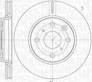 HELLA 8DD 355 112-311 - Тормозной диск autospares.lv