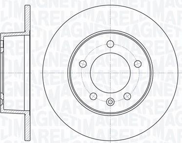 Magneti Marelli 361302040121 - Тормозной диск autospares.lv