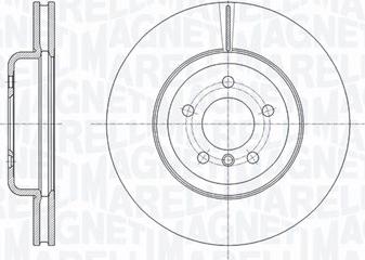 Magneti Marelli 361302040804 - Тормозной диск autospares.lv