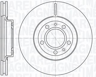 Magneti Marelli 361302040274 - Тормозной диск autospares.lv