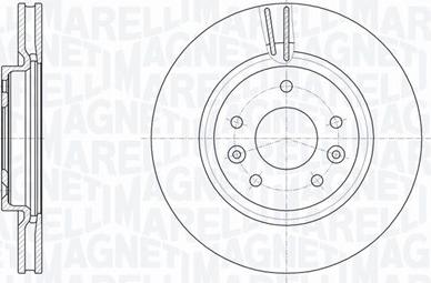 Magneti Marelli 361302040794 - Тормозной диск autospares.lv