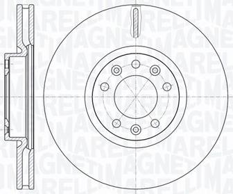 Magneti Marelli 361302040767 - Тормозной диск autospares.lv