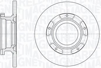 Magneti Marelli 361302040710 - Тормозной диск autospares.lv