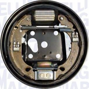 Magneti Marelli 363620030070 - Комплект тормозных колодок, барабанные autospares.lv