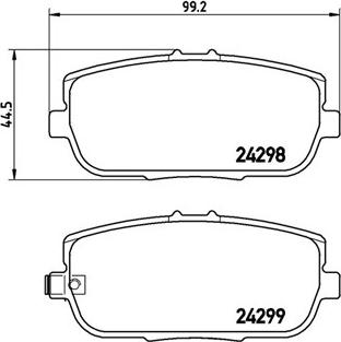 Magneti Marelli 363700449044 - Тормозные колодки, дисковые, комплект autospares.lv