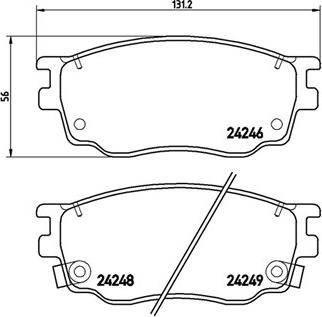 Magneti Marelli 363700449033 - Тормозные колодки, дисковые, комплект autospares.lv