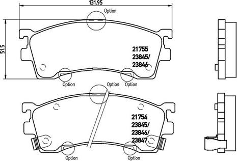 Magneti Marelli 363700449023 - Тормозные колодки, дисковые, комплект autospares.lv