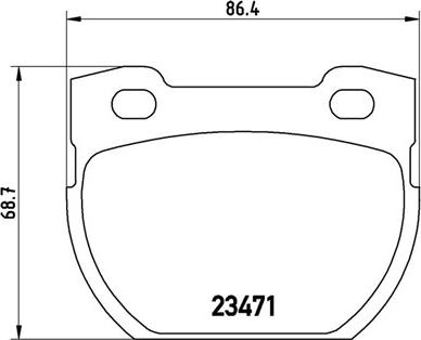 Magneti Marelli 363700444006 - Тормозные колодки, дисковые, комплект autospares.lv