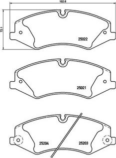 Magneti Marelli 363700444022 - Тормозные колодки, дисковые, комплект autospares.lv