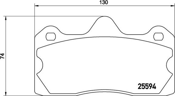 Magneti Marelli 363700447002 - Тормозные колодки, дисковые, комплект autospares.lv