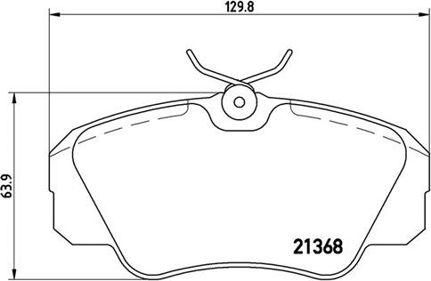 Magneti Marelli 363700459016 - Тормозные колодки, дисковые, комплект autospares.lv