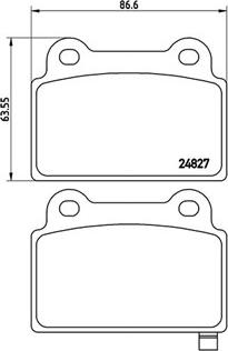 Magneti Marelli 363700454052 - Тормозные колодки, дисковые, комплект autospares.lv