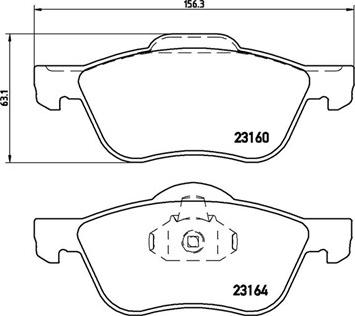 Magneti Marelli 363700456037 - Тормозные колодки, дисковые, комплект autospares.lv