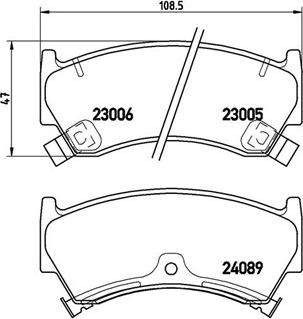 Magneti Marelli 363700456026 - Тормозные колодки, дисковые, комплект autospares.lv