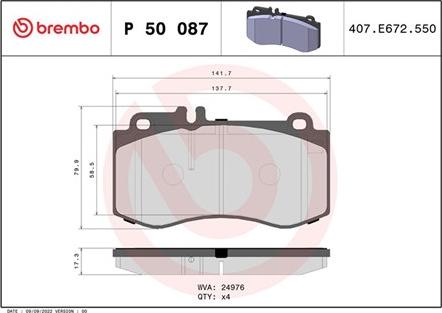 Magneti Marelli 363700450087 - Тормозные колодки, дисковые, комплект autospares.lv