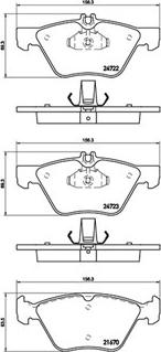 Magneti Marelli 363700450075 - Тормозные колодки, дисковые, комплект autospares.lv