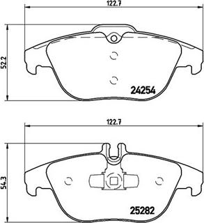 Magneti Marelli 363700450104 - Тормозные колодки, дисковые, комплект autospares.lv