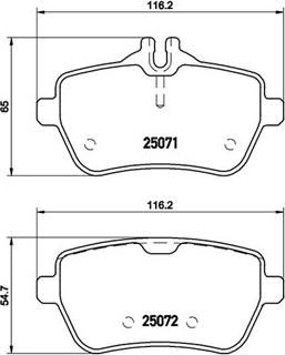 Magneti Marelli 363700450103 - Тормозные колодки, дисковые, комплект autospares.lv