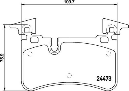 Magneti Marelli 363700450113 - Тормозные колодки, дисковые, комплект autospares.lv